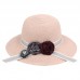 Fashion s Sun Hat Foldable Rose Wide Brim Straw Hat Summer Beach Cap C1S6  eb-81674387